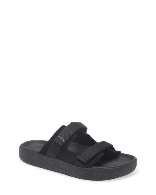Veja Black Arpoador Slide Sandal for men