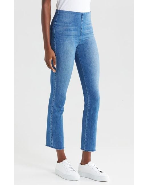 Frank & Eileen Blue Derry Illusion Pull-On Pants