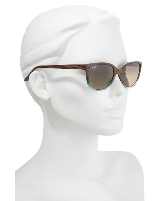 Maui Jim Multicolor Honi 54Mm Polarizedplus2 Cat Eye Sunglasses