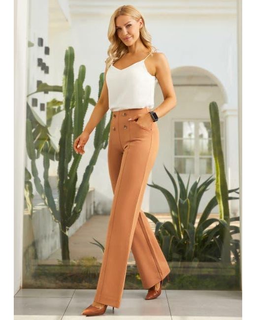Betabrand Atlantic Dpyp Dress Pant Yoga Pants Wide Leg | Lyst