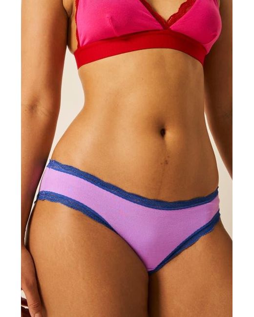 Stripe & Stare Pink Original Knicker Four Pack