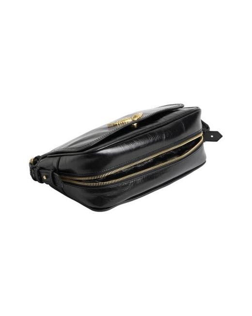 Zadig & Voltaire Black Le Zouzou Patent Leather Bag