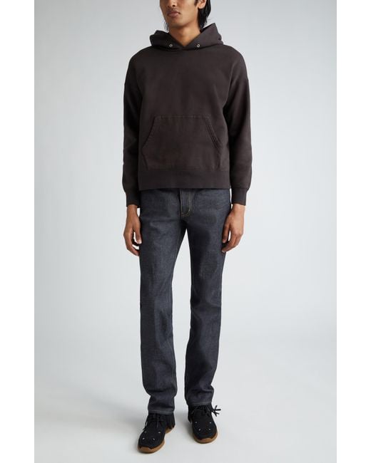 Visvim Black Ultimate Oversize Cotton French Terry Hoodie for men
