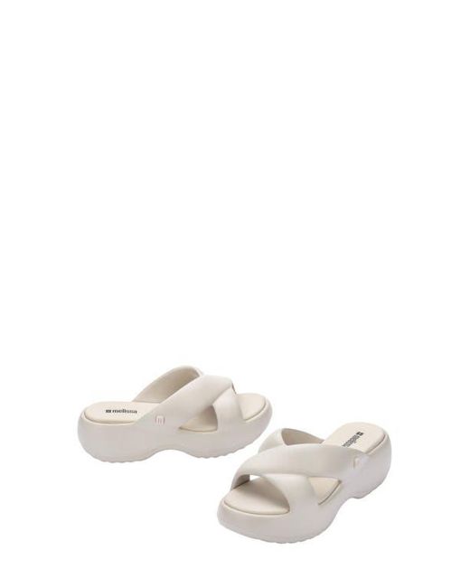 Melissa White Free Rise Platform Sandal