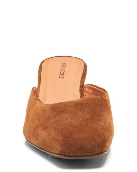 Free People Brown Avenue Mule