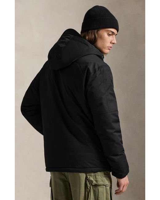 Polo Ralph Lauren Black The Eastview Hooded Jacket for men