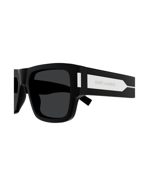 Saint Laurent Black 54mm Square Sunglasses for men