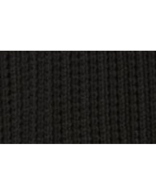 BP. Black Open Stitch Cardigan for men