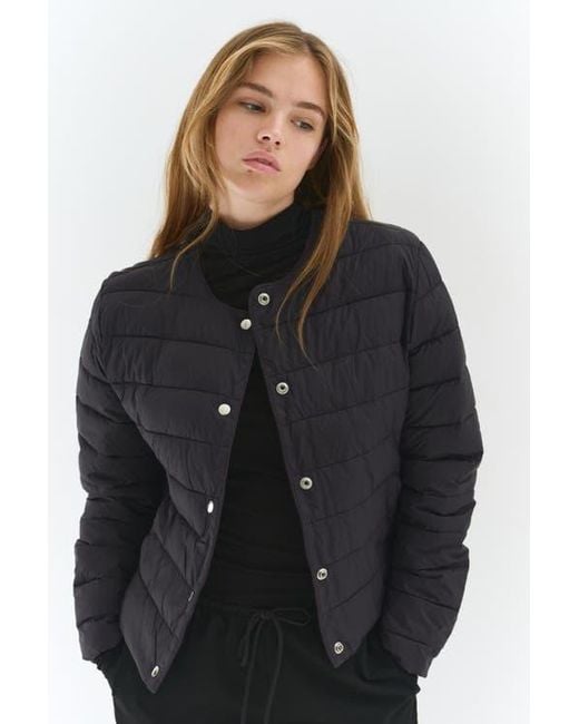 H&M Black Quilted Jacket