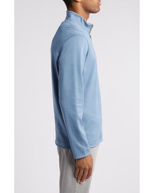 Johnston & Murphy Blue Xc4 Reversible Performance Pullover for men