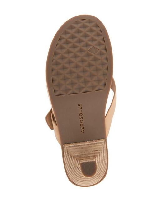 Aerosoles White Calvin Flip Flop