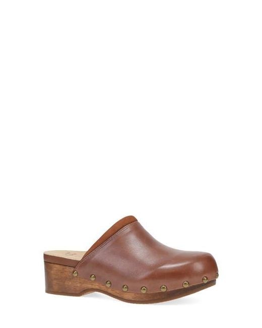 Dansko Brown Andie Platform Mule