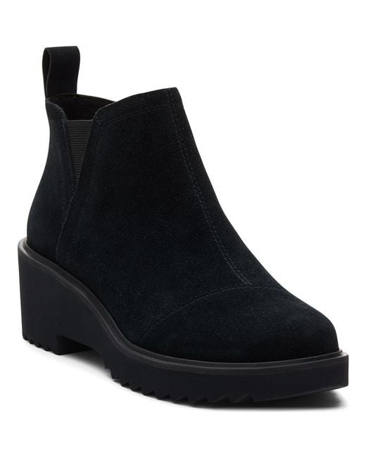 TOMS Black Maude Bootie