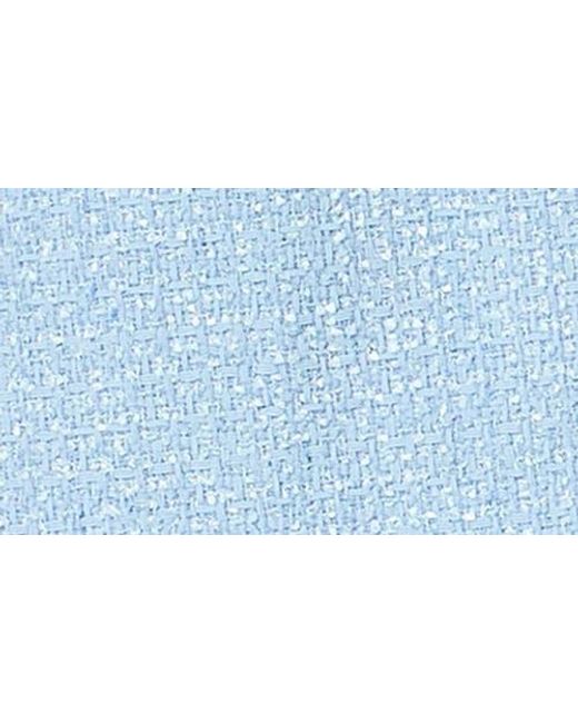 Endless Rose Blue Tweed Minidress