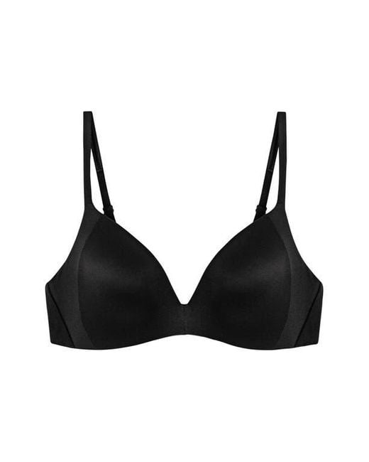Triumph Black Body Makeup Soft Touch Wireless Padded Bra