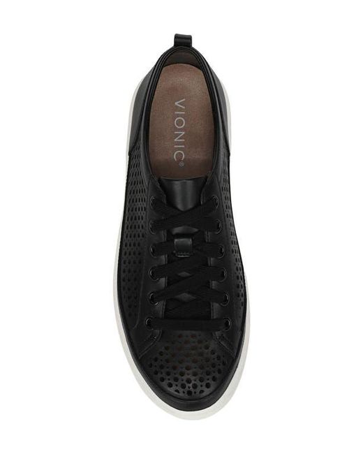 Vionic Black Winny Perf Sneaker