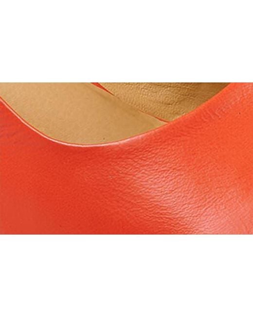 Beek Red Lora Slingback Pump