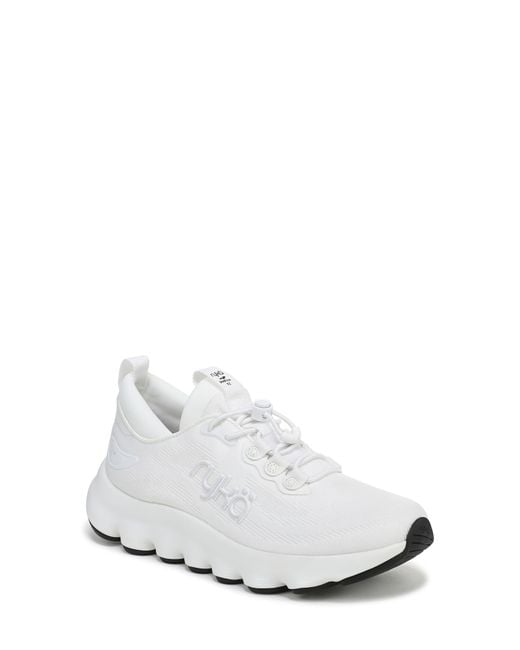 Ryka White Podflow Ez Walking Sneaker