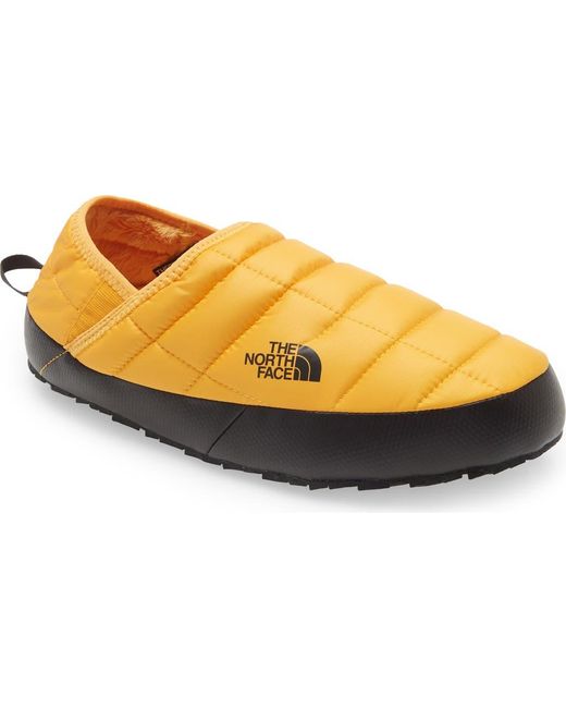 The North Face Yellow Thermoball Traction Water Resistant Slipper for men