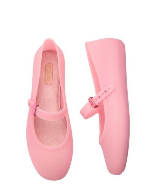 Melissa Pink Soft Ballerina Flat