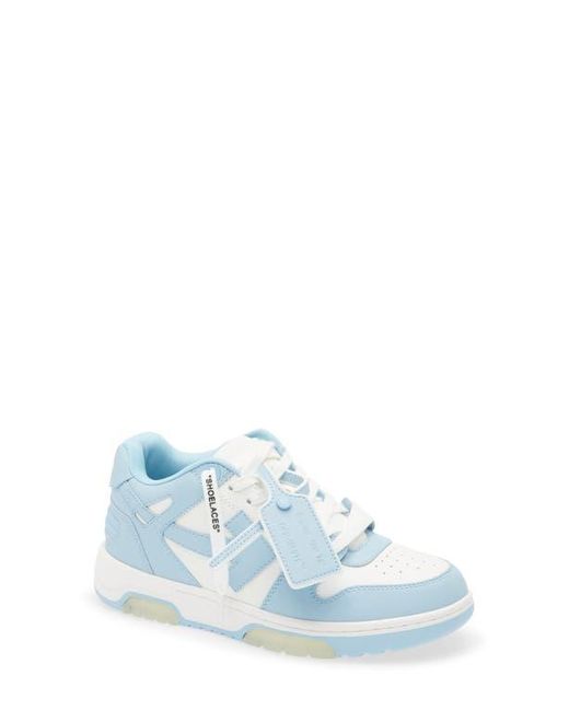 Off-White c/o Virgil Abloh Blue Out Of Office Low Top Sneaker