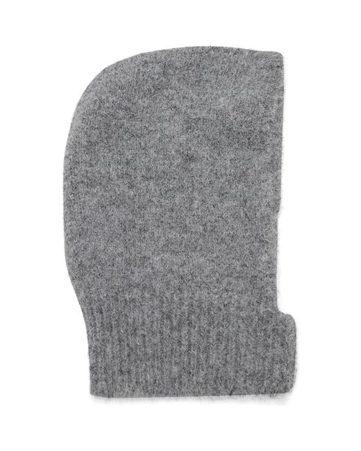 Mango Gray Knit Balaclava
