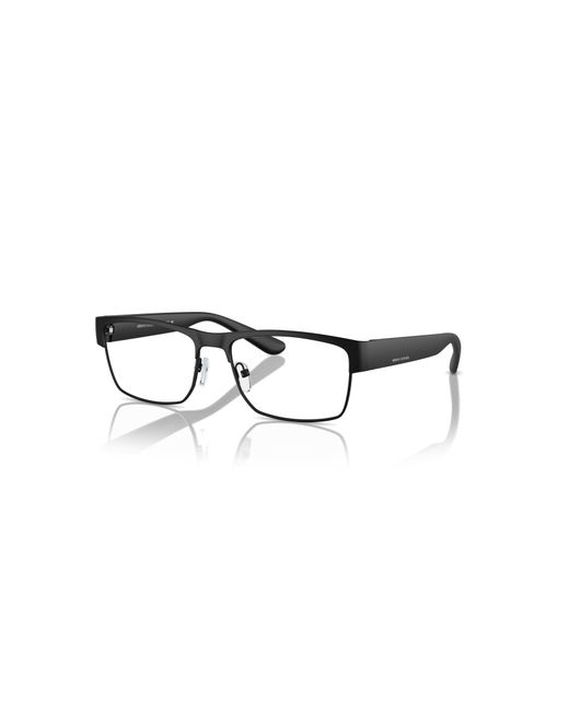 ARMANI EXCHANGE Black 56Mm Rectangle Optical Glasses for men