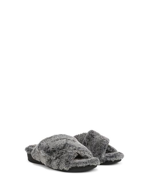 Vionic Gray Relax Ii Slide Slipper