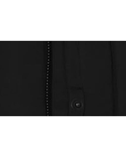 SOIA & KYO Black Camelia Water Repellent 700 Fill Power Down Coat
