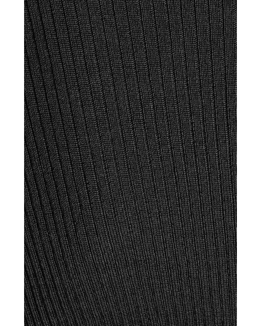 Moncler Black Virgin Wool Turtleneck Sweater