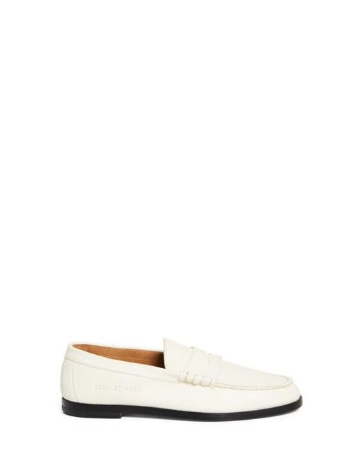 Common Projects White Soft Penny Loafer
