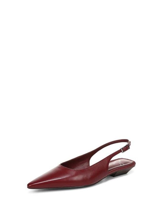 Sam Edelman Red Netty Slingback Pointed Toe Flat
