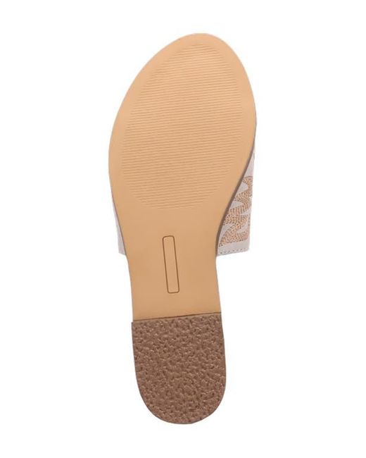 Dingo White Lasso Sandal