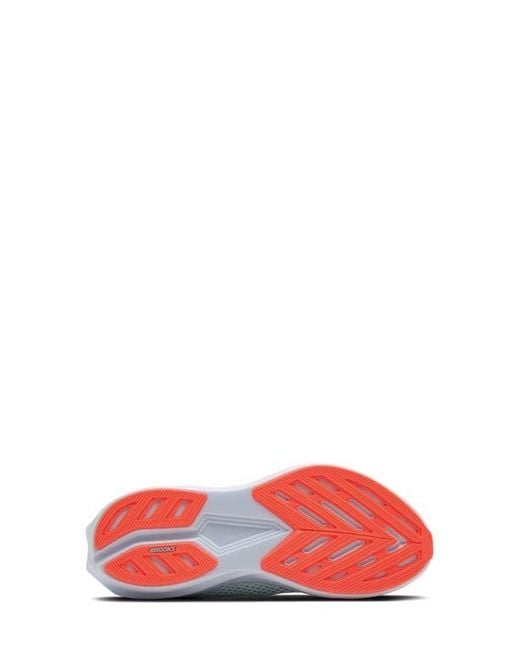 Brooks White Hyperion 3 Running Shoe