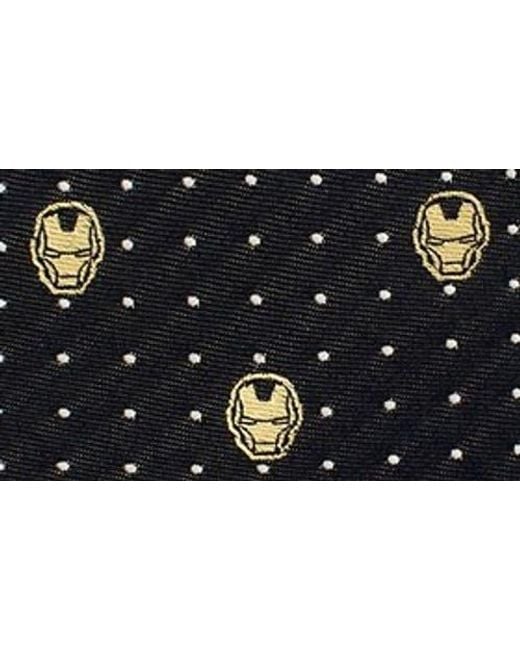 Cufflinks Inc. Black 'Iron Silk Tie for men