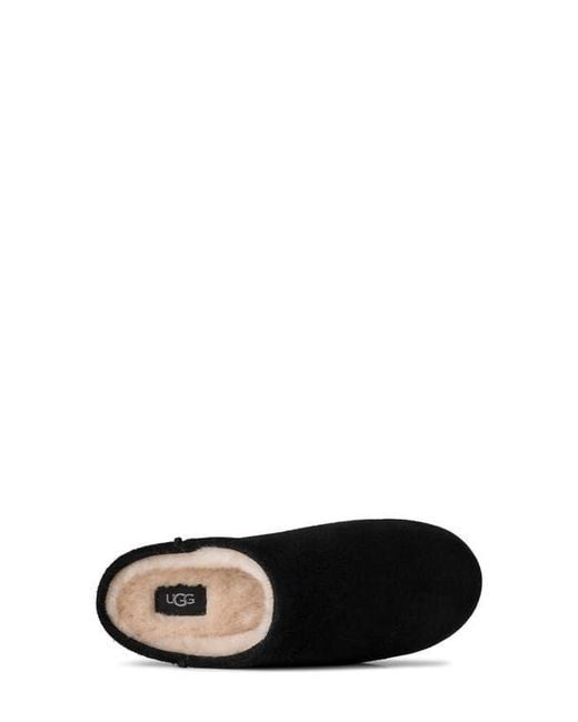 Ugg Black Elea Waterproof Suede Slipper