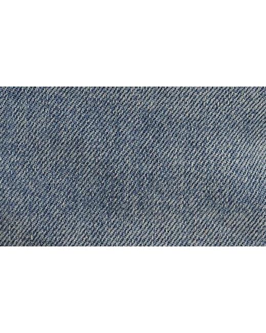 Reformation Blue X Devon Lee Carlson Jensen High Waist Cheeky Denim Shorts