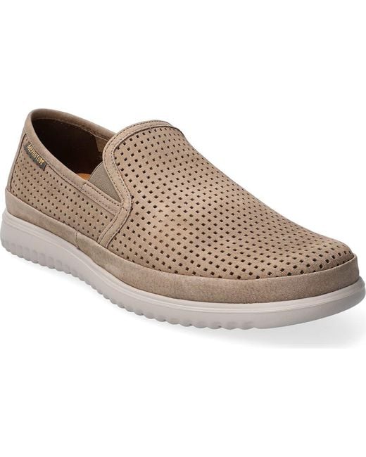 Mephisto Brown Tiago Perforated Loafer for men