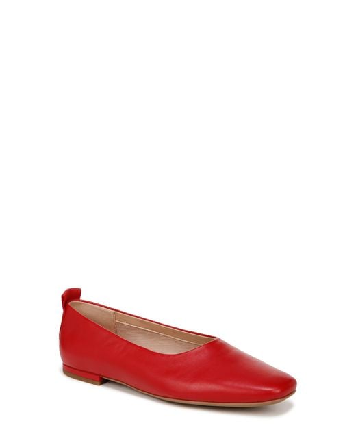 Franco Sarto Red Vana Flat