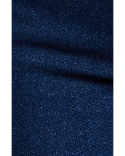 FRAME Blue The Reboot High Waist Crop Flare Jeans