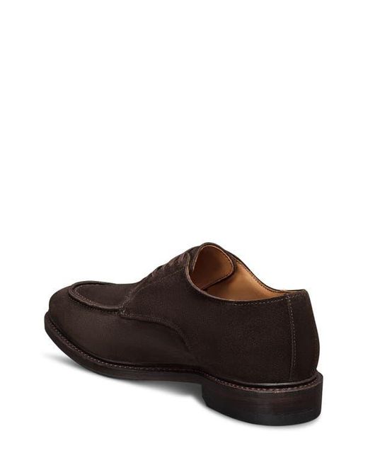 Allen Edmonds Brown Rivington Suede Moc Toe Derby for men