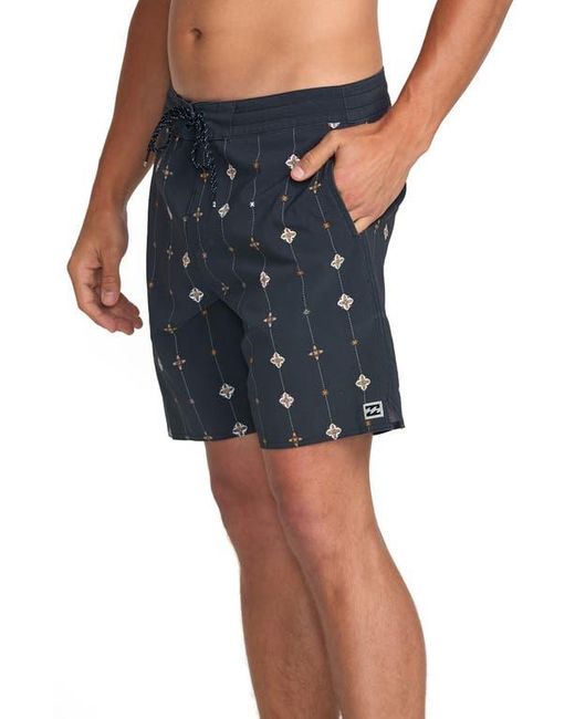 Billabong Blue Good Times Lo Tide Board Shorts for men