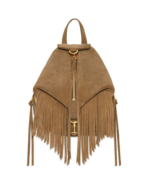 Rebecca Minkoff Mini Julian Fringe Suede Convertible  display picture 2
