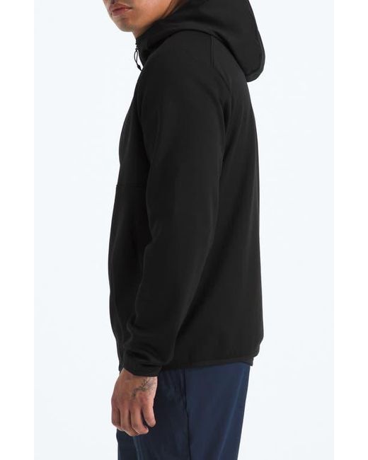 The North Face Black Performance Fleece Zip Hoodie for men