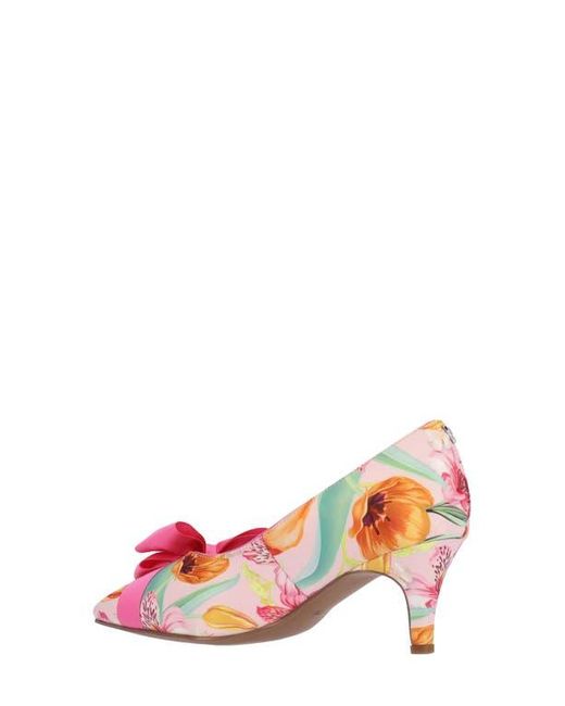 J. Reneé Pink Verbena Pointed Toe Pump