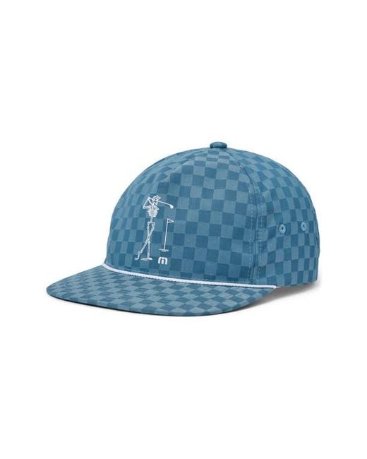Travis Mathew Blue Lost Swing Golf Hat for men