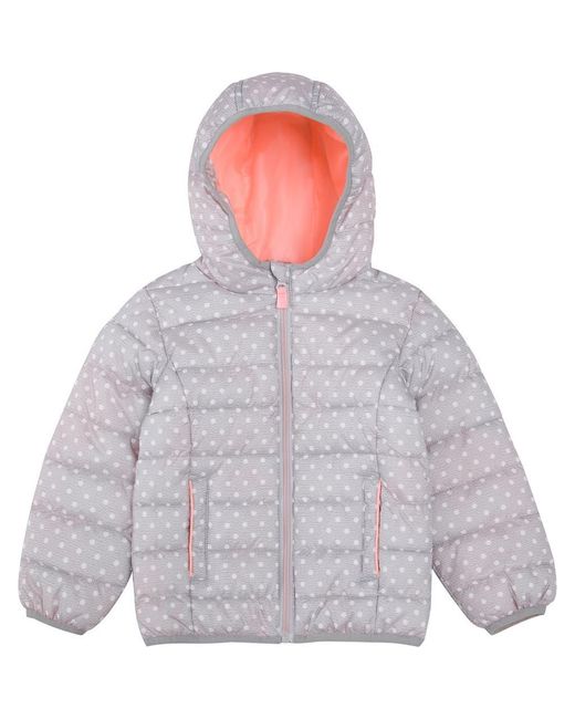 Rokka&Rolla Gray Lightweight Puffer Jacket