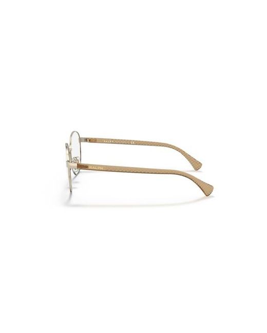Ralph Metallic 51Mm Round Optical Glasses