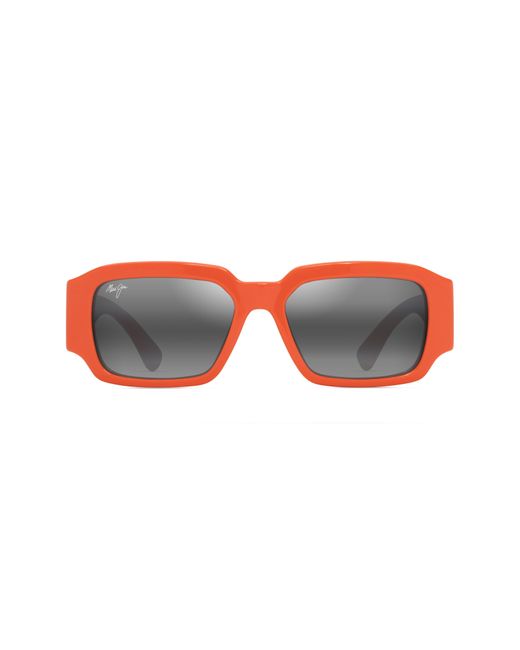 Maui Jim Red Kupale 55mm Gradient Polarizedplus2 Rectangular Sunglasses