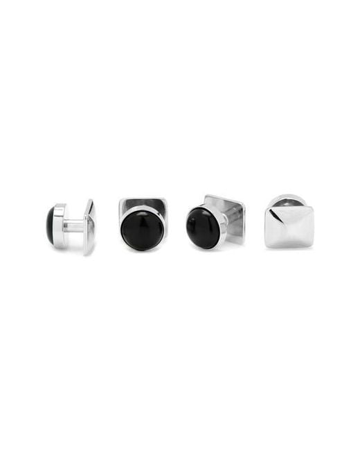 Cufflinks Inc. Black Onyx Studs Set for men